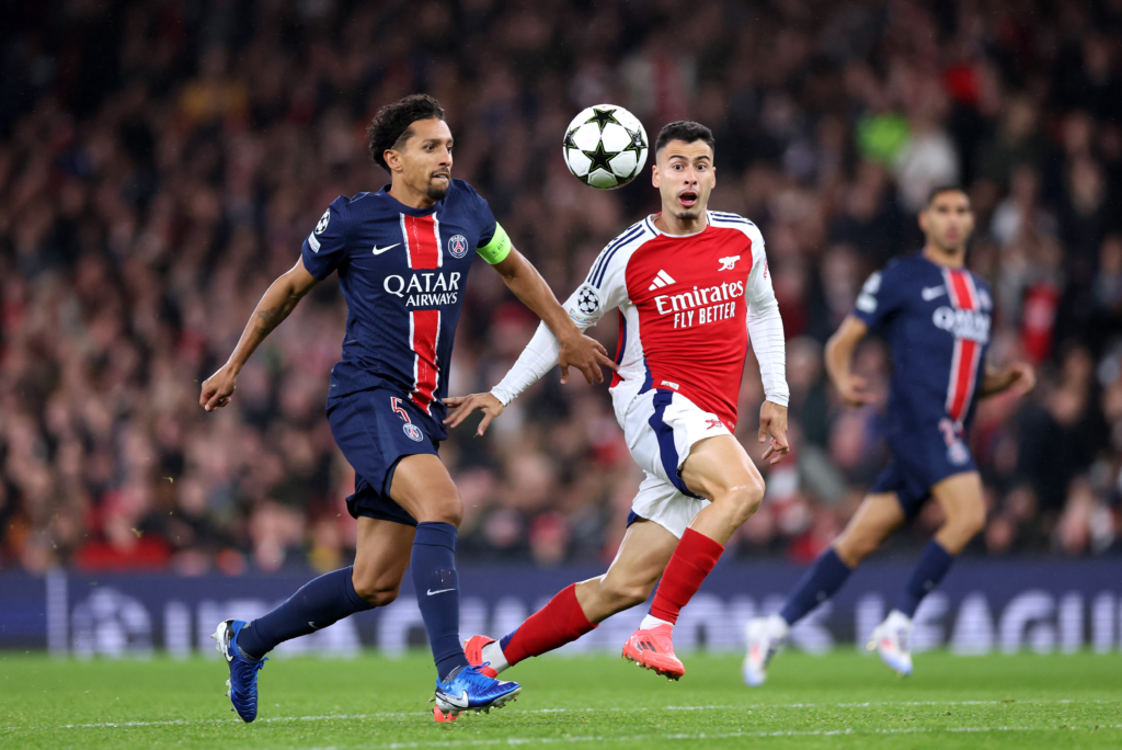 arsenal vs psg
